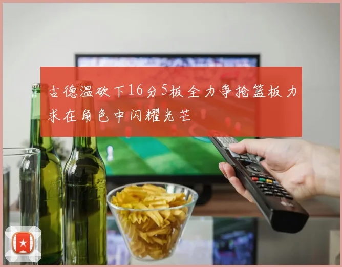 古德温砍下16分5板全力争抢篮板力求在角色中闪耀光芒